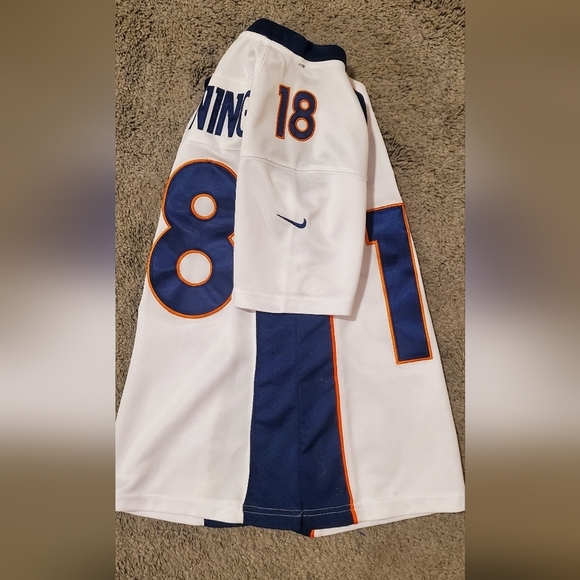 Nike Peyton Manning #18 Denver Broncos  Women's Game Jersey - White Size Small - Picture 9 of 12